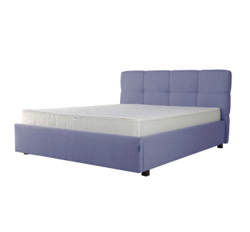 Кровать Amely Федерика с подъемным механизмом 200x160 Фиолетовый (Шотландия LILAC) фото-1