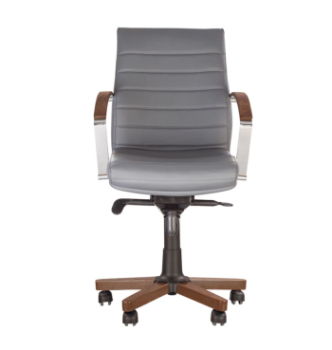 Кресло Новый Стиль Iris wood LB MPD EX4 Серый (ECO 70 1.031) фото-2