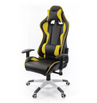 Кресло геймерское Special4you ExtremeRace Желтый (Черный/Жёлтый) фото-1