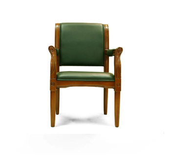 Кресло конференционное Диал Венеция Зеленый (Зеленый Орех) фото-2