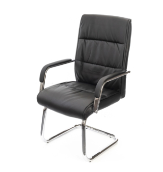 Кресло конференционное АКЛАС Марти CH CF Черный (PU-черный) фото-1