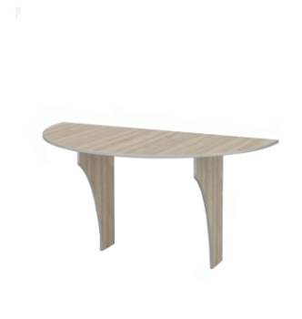 Стол приставной Тиса Мебель СМ-30/2 140x70 Серый (Серый) фото-1