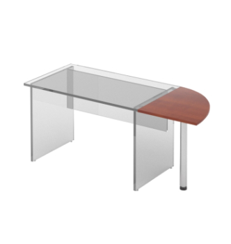 Стол приставной M-Concept Серия Атрибут A1.46.55 55x55 Белый (Белый) фото-1