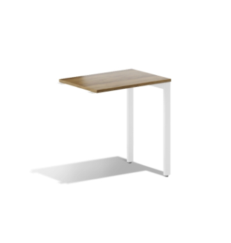 Стол приставной M-Concept Серия Джет J1.06.07.P 70x50 Серый (Антрацит Графит)