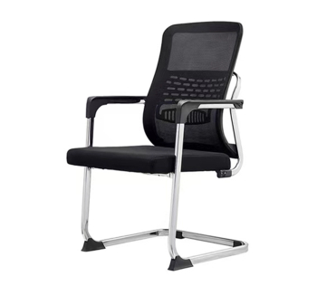 Кресло конференционное АКЛАС Вирго CF 8002D Черный (Черный) фото-1