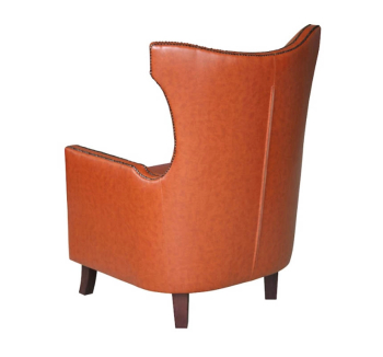 Кресло MegaStyle Milton 79.5x80.5 Оранжевый (Багира 38 Carrot) фото-2