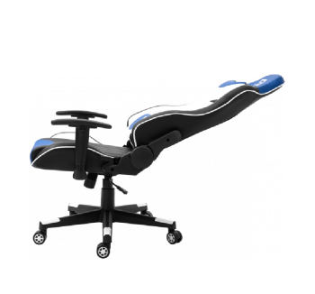 Кресло геймерское GT Racer X-5813 Черный (ЧерныйPU/СинийPU/БелыйPU) фото-2