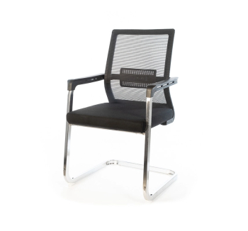 Кресло конференционное АКЛАС Бруно mesh СН CF Черный (Черный) фото-1