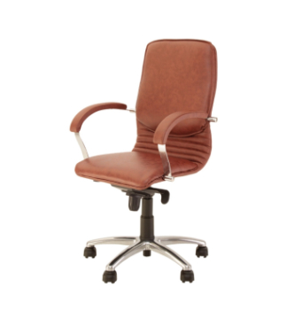 Кресло Новый Стиль Nova steel LB MPD AL68 Оранжевый (ECO 72)