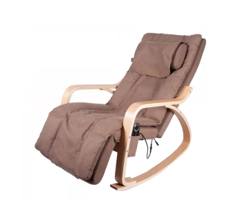 Крісло гойдалка Barsky VR Massage VRM-02 100x51 Коричневий (Коричневий) фото-1