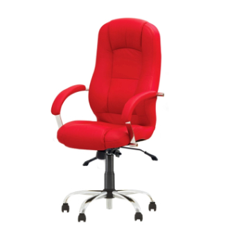 Кресло Новый Стиль Modus steel Anyfix CHR68 Красный (ECO 90) фото-1