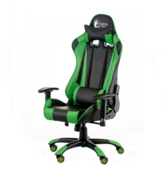 Кресло геймерское Special4you ExtremeRace Зеленый (Чёрный/Зелёный) фото-1