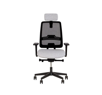 Кресло Новый Стиль Absolute R HR NET BLACK EQA PL70 Черный (CN-009 OP 24) фото-2