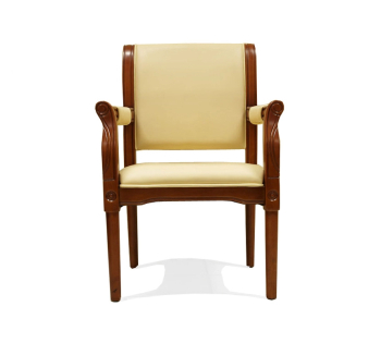 Кресло конференционное Диал Версаль (Бежевый Лесной орех) фото-2