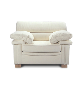 Кресло DLS Кисс-1 122x100 Белый (ZEUS DELUXE snow Ясень) фото-2