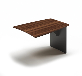 Стол приставной M-Concept Серия Диалог D1.06.12 90x120 Черный (Венге Луизиана) фото-1