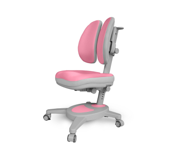 Кресло детское Mealux Onyx Duo PL Розовый (Розовый/серый)