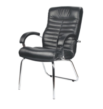 Кресло конференционное Primteks Plus Orion Chrome CFA/LB Черный (D-5)