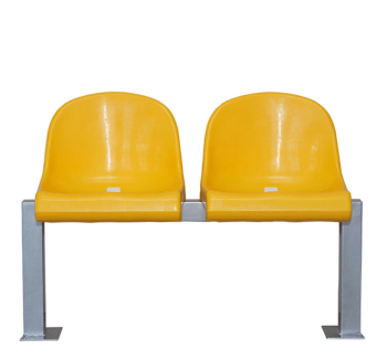 Кресло секционное Премьера Стадион 2-местное Желтый (Желтый) фото-2