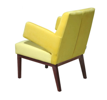 Кресло MegaStyle Montero Желтый (Simple 52 Венге) фото-2