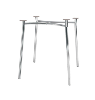 Основание стола Новый Стиль Tiramisu Серый (Хромированное) фото-1