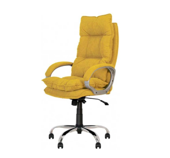 Кресло Новый Стиль Yappi Anyfix CHR68 Желтый (SORO 40) фото-1