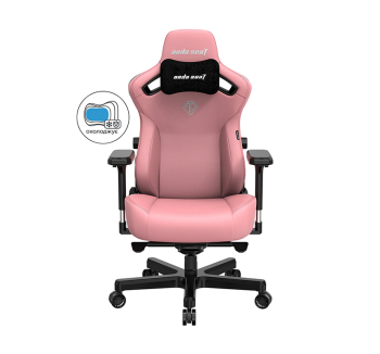 Крісло геймерське Anda Seat Kaiser 3 XL Рожевий (Pink) фото-2