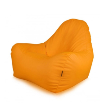 Кресло мешок Starski Hi-Poly Mini 55x55 Оранжевый (ZEUS DELUXE canary)