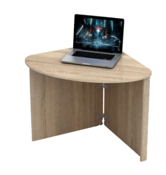 Стол для ноутбука Comfy-Home Skat 77x77 Серый (Бетон) фото-1