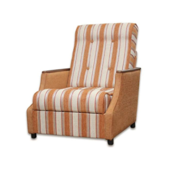 Кресло раскладное Катунь Малютка 72x100 Оранжевый (Aloba 37) фото-2