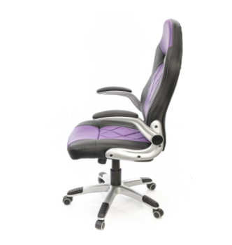 Кресло геймерское АКЛАС Форсаж 8 PL GTR TILT Фиолетовый (PU-черный/фиолетовый) фото-2