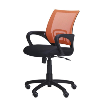 Кресло AMF Веб Черный (Черный Оранжевый) фото-1