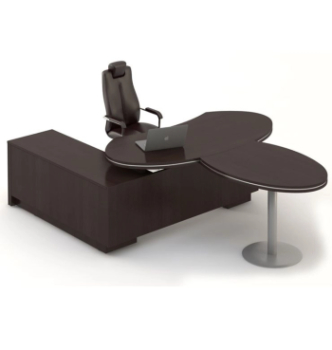 Стол приставной M-Concept Серия Идеал I1.36.10 103x80 Красный (Яблоня Локарно) фото-2