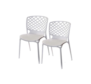 Комплект стульев АКЛАС Фрайдей PL 2 шт Белый (Белый) фото-1