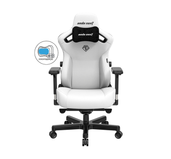 Крісло геймерське Anda Seat Kaiser 3 XL Білий (White) фото-2