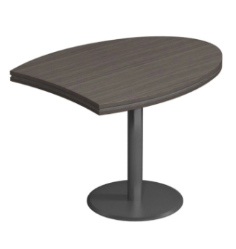 Стол приставной M-Concept Серия Идеал I1.36.10 103x80 Серый (Антрацит) фото-1