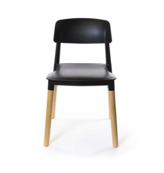 Комплект стульев АКЛАС Фредо EX 2 шт Черный (Черный) фото-2