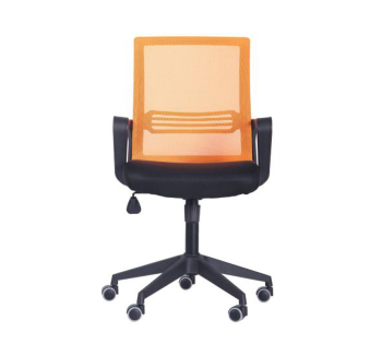 Кресло AMF Джун Черный (Черный Оранжевый) фото-2