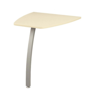 Стол приставной M-Concept Серия Прайм P1.06.08 78x75 Серый (Антрацит) фото-1