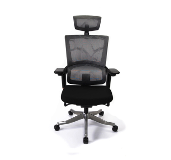 Комплект крісел АКЛАС Кантос MB 4 шт Сірий (Сірий/Чорний) фото-2
