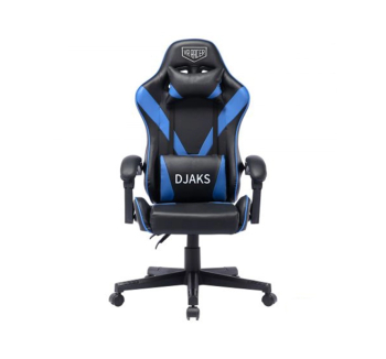 Кресло геймерское AMF VR Racer Dexter Djaks Синий (PU Черный/Синий) фото-2