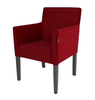 Кресло RICHMAN Остин 60x61 Красный (Флай 2210) фото-1