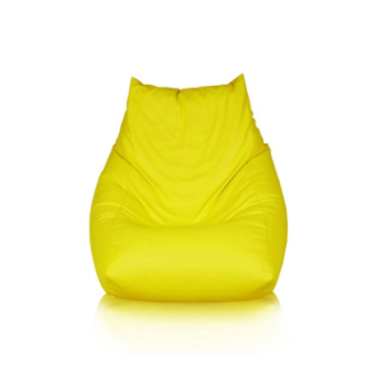 Крісло мішок Starski Foxy 70x70 Жовтий (ZEUS DELUXE yellow) фото-2