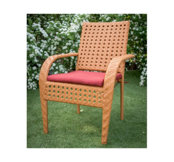 Кресло садовое Украинские Конструкции Классик 70x70 Коричневый (Каштан Красная) фото-2
