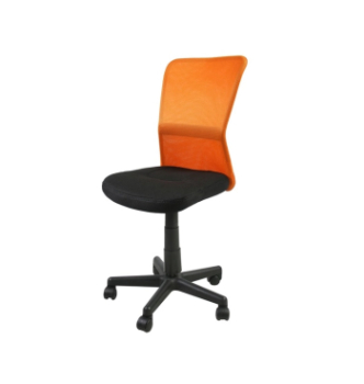 Кресло Home4you Belice Оранжевый (Оранжевый Чёрный)