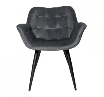 Крісло Intarsio Elegante Сірий (Сірий) фото-2