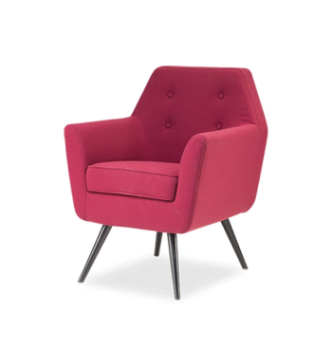 Кресло DLS Вента-1 66x71 Фиолетовый (QUEENS berry) фото-1