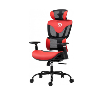 Кресло геймерское GT Racer X-6005 Красный (Красный/Чёрный) фото-1