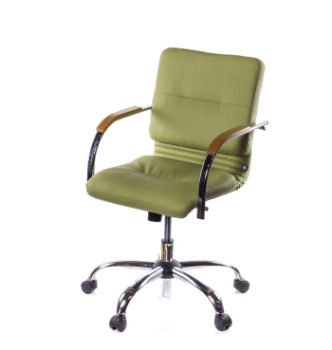 Кресло Новый Стиль Samba Ultra GTP Tilt CHR68 Зеленый (ECO 45 1.007) фото-1