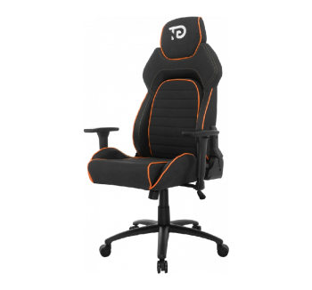 Кресло геймерское GT Racer X-2569 Оранжевый (Черный PU/Оранжевый PU) фото-1